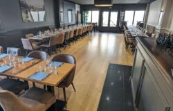 parquet traité salle de restaurant